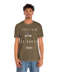 Mantén la calma, deja que la enfermera de urgencias se encargue, camiseta.