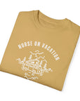 Nurse on Vacation Unisex T-shirt, 100% cotton,