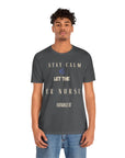Mantén la calma, deja que la enfermera de urgencias se encargue, camiseta.