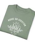 Nurse on Vacation Unisex T-shirt, 100% cotton,