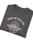 Nurse on Vacation Unisex T-shirt, 100% cotton,