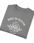 Nurse on Vacation Unisex T-shirt, 100% cotton,