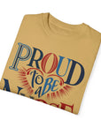 Nurse T-Shirt | Proud to be a Nurse | Unisex Garment-Dyed