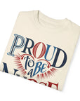 Nurse T-Shirt | Proud to be a Nurse | Unisex Garment-Dyed