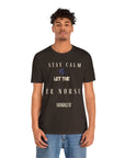 Mantén la calma, deja que la enfermera de urgencias se encargue, camiseta.