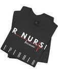 ER Nurse, because superhero isn't an official job title, t-shirt. Also, a design on the back.