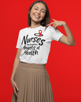 Garment-Dyed T-shirt for Healthcare Professionals - Nurse Appreciation Gift