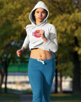 Cropped Hoodie Sweatshirt for Women - Comfort and Style | Trendy Fashion Apparel