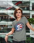 comfortable shoes, T-shirt.