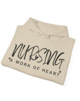 Nursing Work of Heart Hoodie