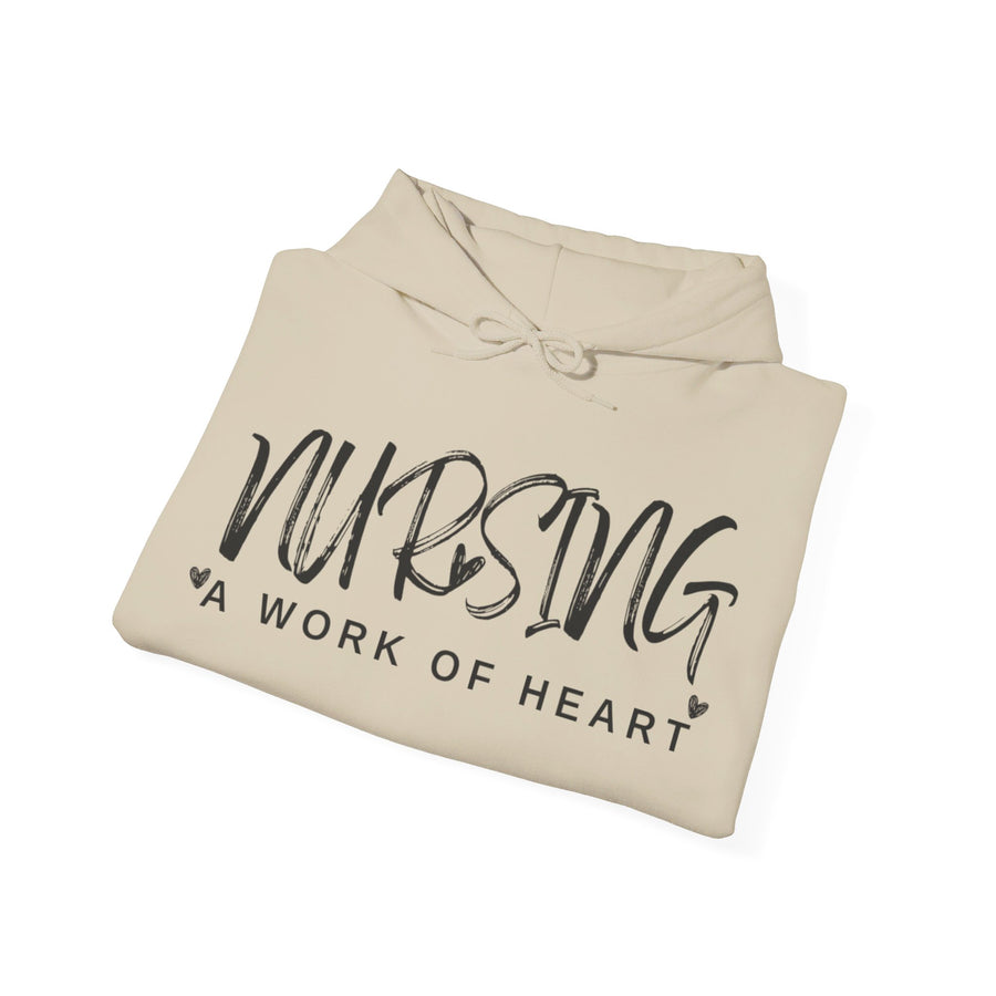 Nursing Work of Heart Hoodie