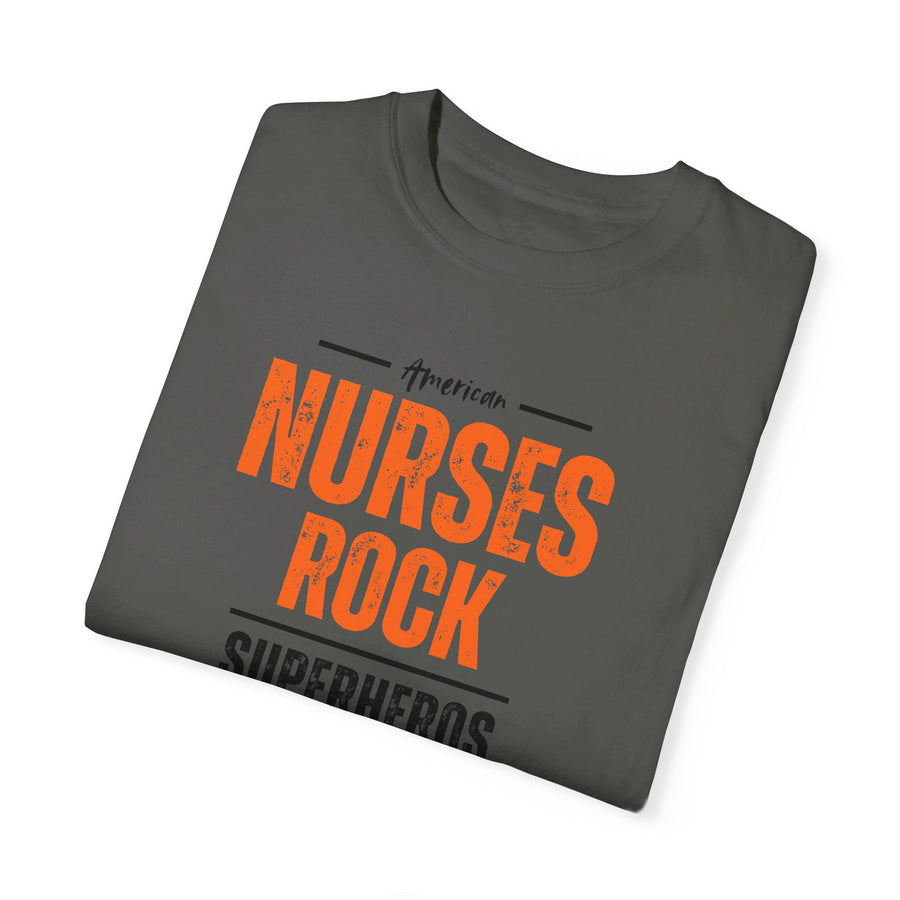 American nurses rock, inspires, t-shirt