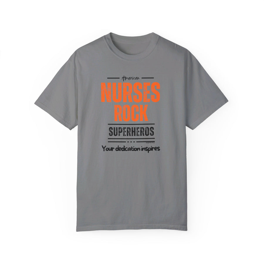 American nurses rock, inspires, t-shirt