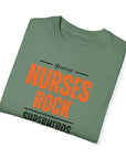 American nurses rock, inspires, t-shirt