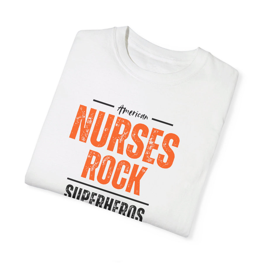 American nurses rock, inspires, t-shirt