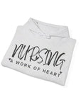 Nursing Work of Heart Hoodie