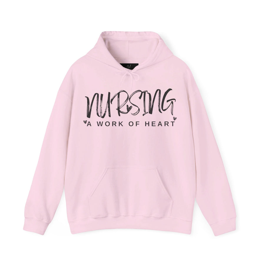 Nursing Work of Heart Hoodie