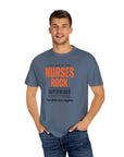 American nurses rock, inspires, t-shirt