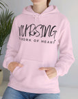 Nursing Work of Heart Hoodie