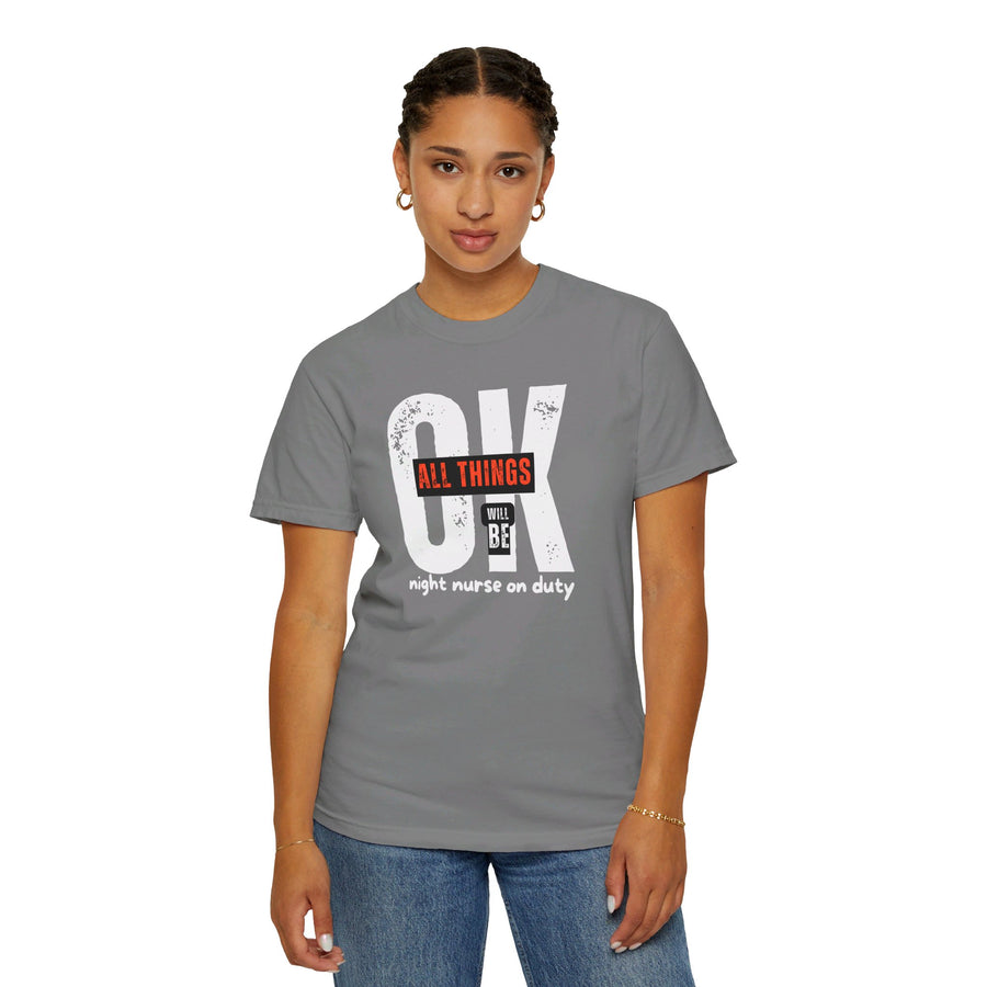 Night Nurse On Duty T-shirt