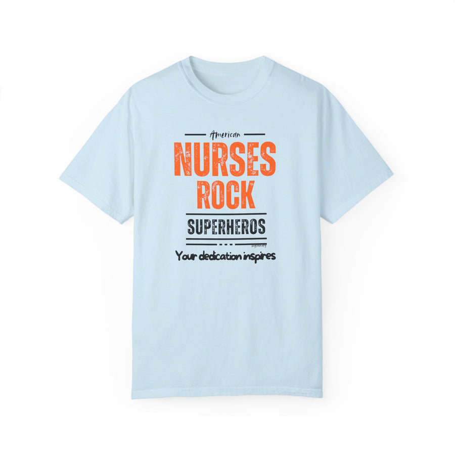 American nurses rock, inspires, t-shirt