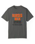 American nurses rock, inspires, t-shirt