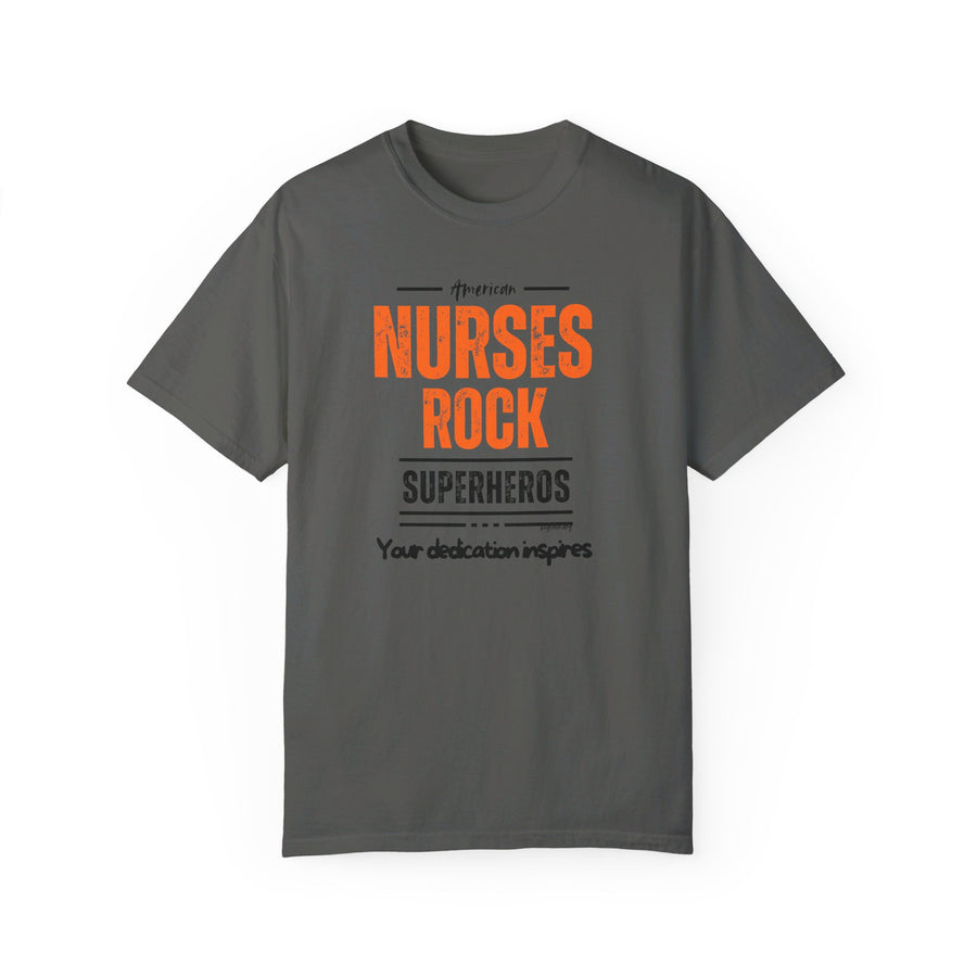 American nurses rock, inspires, t-shirt