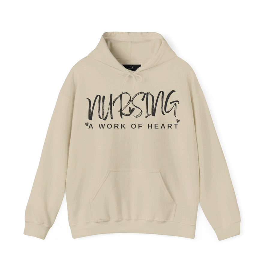 Nursing Work of Heart Hoodie