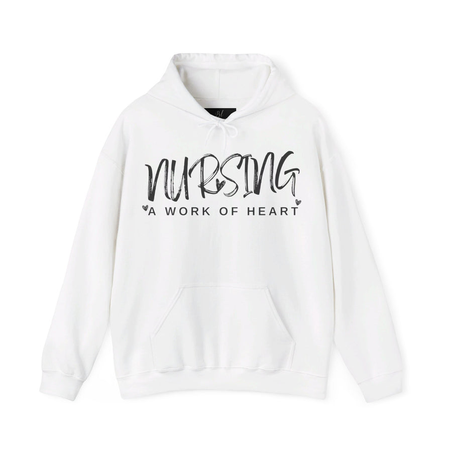 Nursing Work of Heart Hoodie