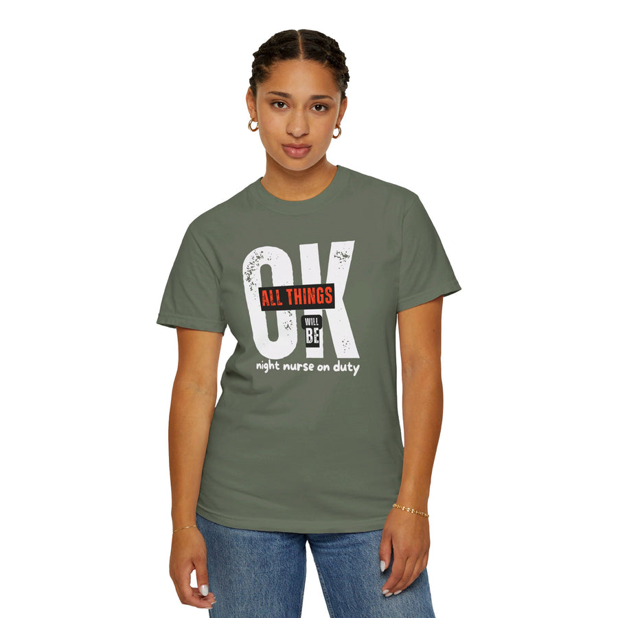 Night Nurse On Duty T-shirt