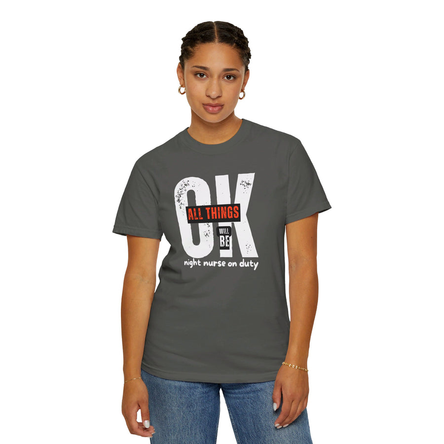 Night Nurse On Duty T-shirt