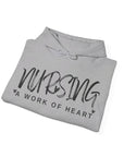 Nursing Work of Heart Hoodie