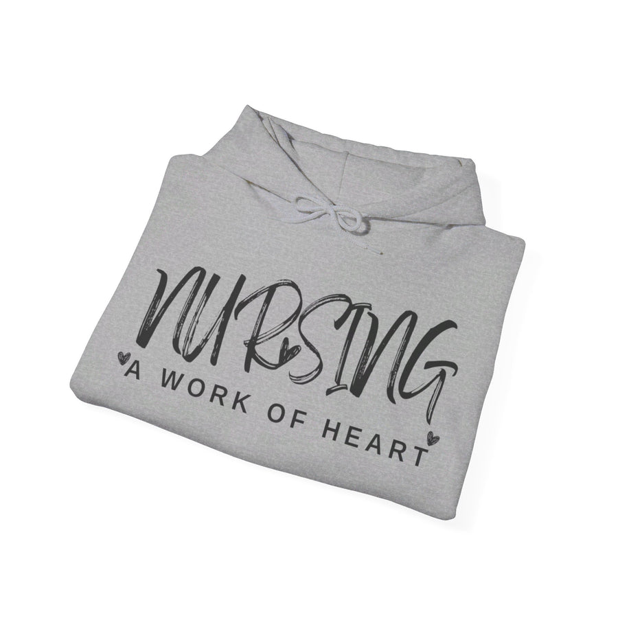 Nursing Work of Heart Hoodie