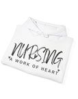 Nursing Work of Heart Hoodie