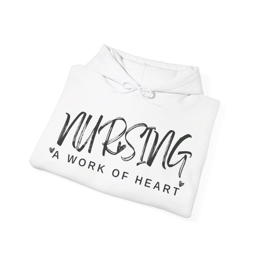 Nursing Work of Heart Hoodie