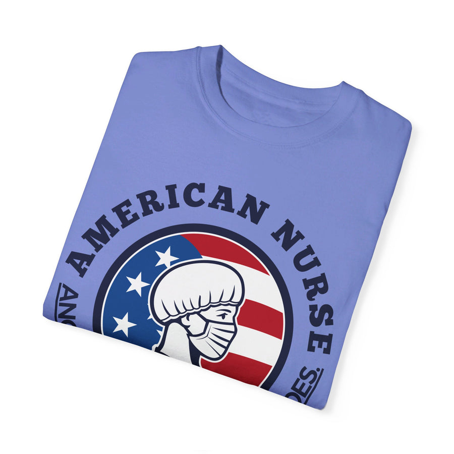 American nurse, angels in comfortable shoes, T-shirt