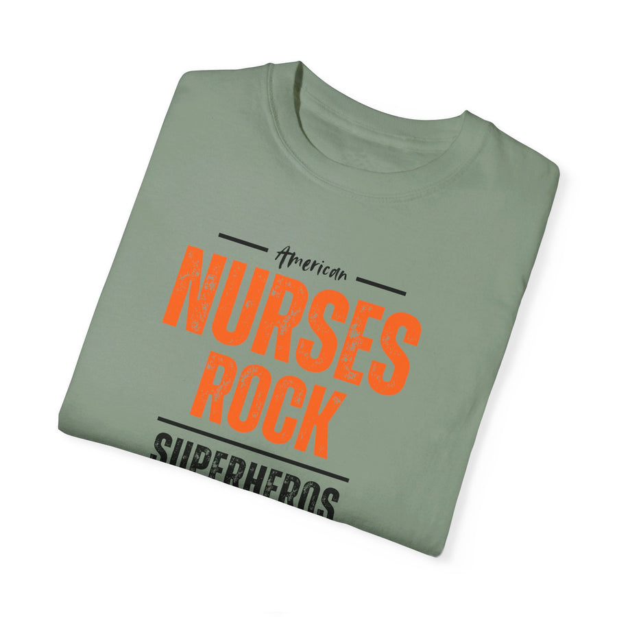 American nurses rock, inspires, t-shirt