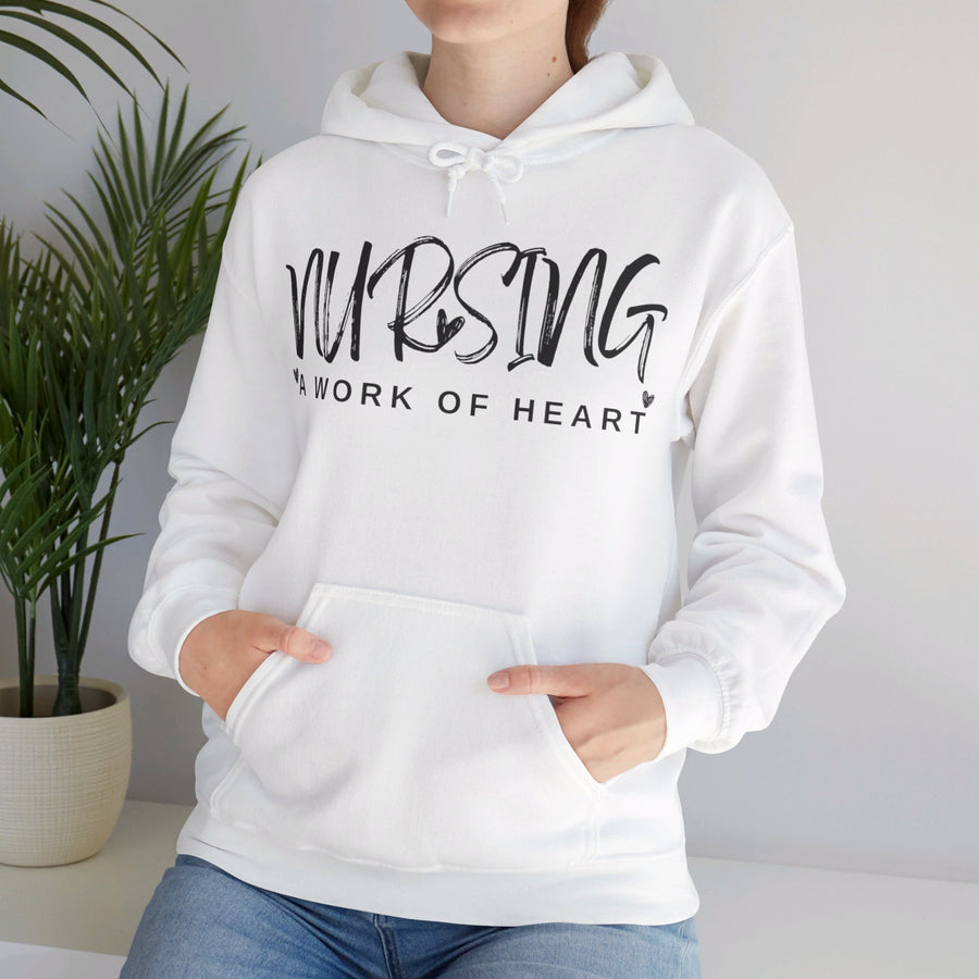 Nursing Work of Heart Hoodie