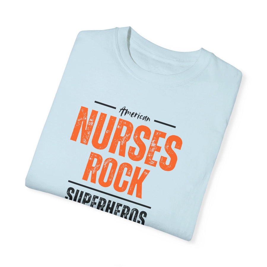 American nurses rock, inspires, t-shirt