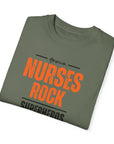 American nurses rock, inspires, t-shirt