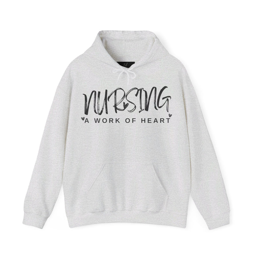 Nursing Work of Heart Hoodie