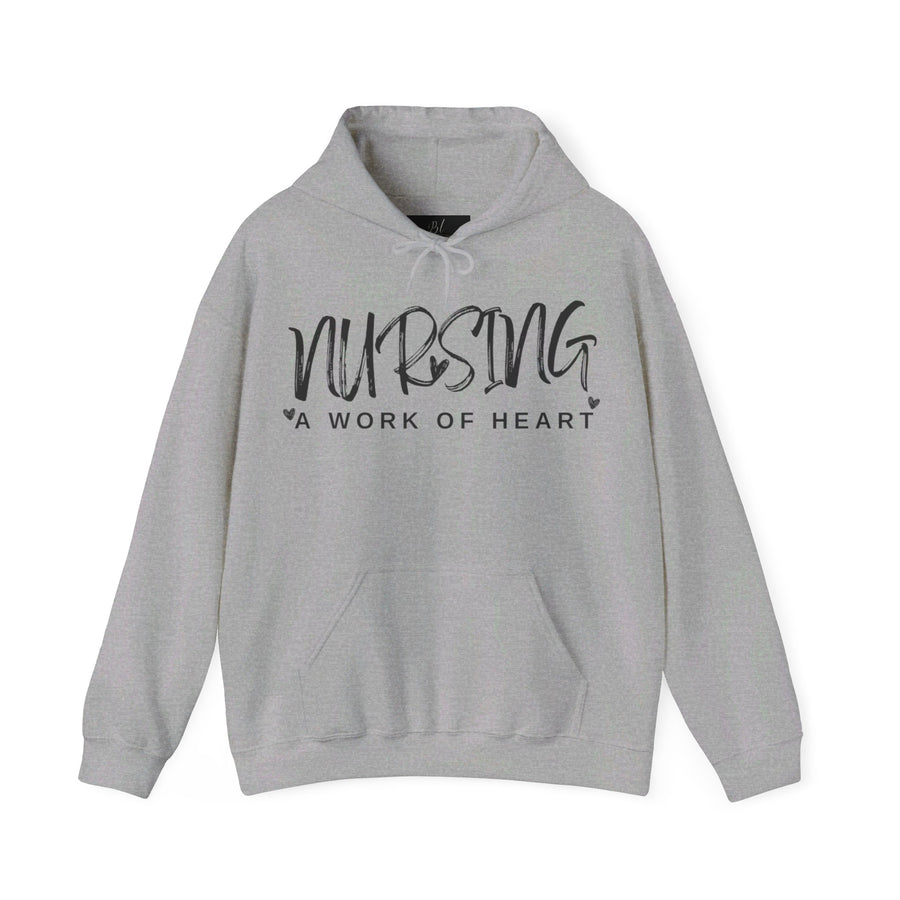 Nursing Work of Heart Hoodie