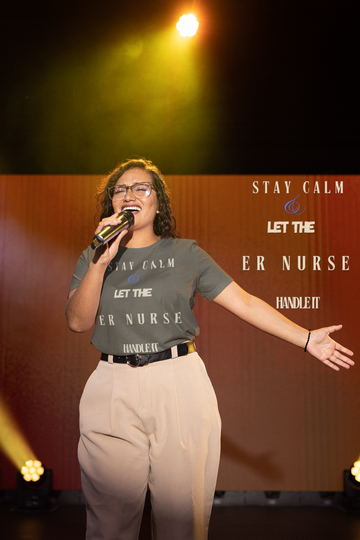 Stay calm, let the ER nurse handle it, t-shirt.