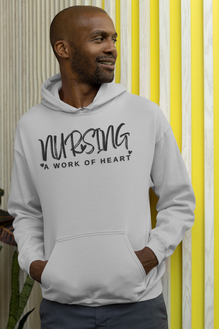 Nursing Work of Heart Hoodie